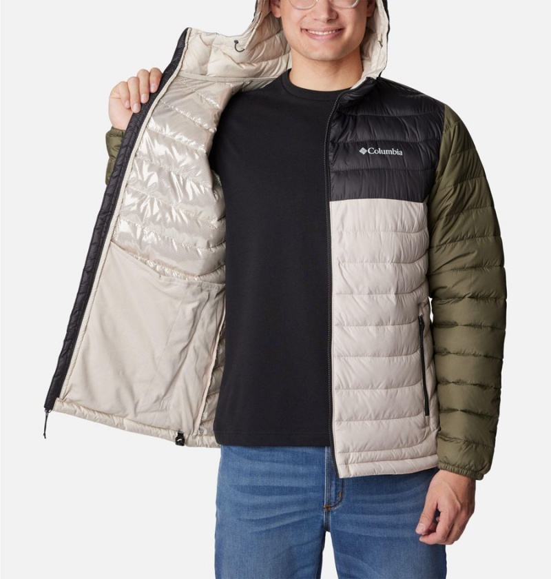 Columbia Powder Lite Hooded Insulated Men's Puffer Jacket Multicolor | HUSOFY-095