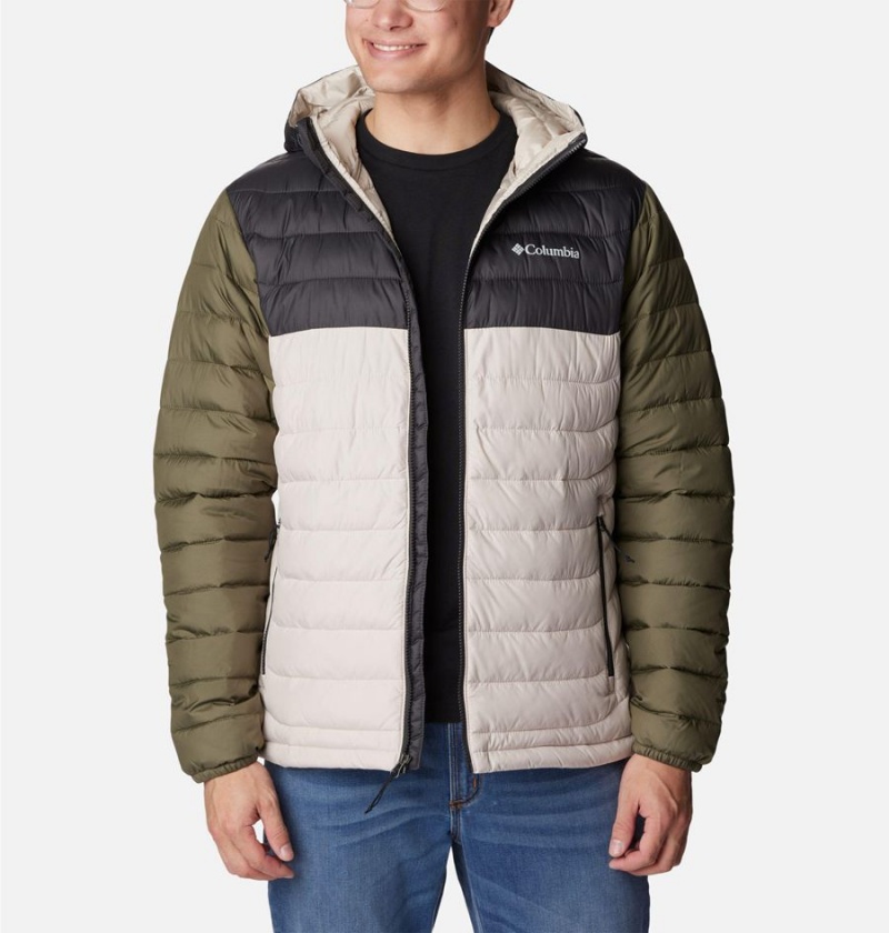 Columbia Powder Lite Hooded Insulated Men's Puffer Jacket Multicolor | HUSOFY-095
