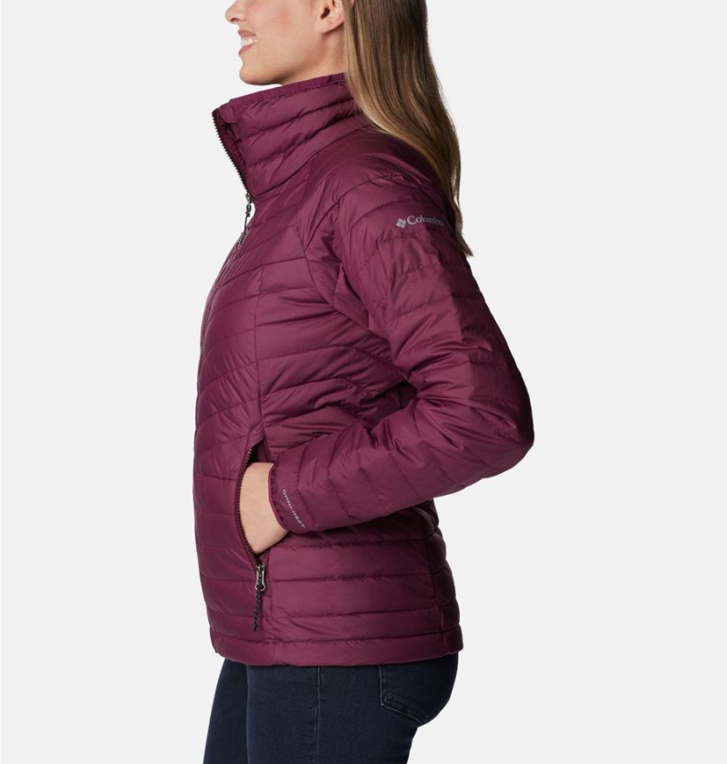 Columbia Powder Lite II Full Zip Women's Puffer Jacket Purple | AIMEBL-872
