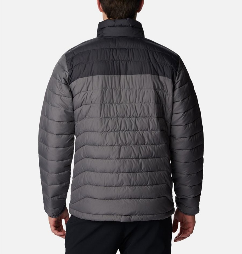 Columbia Powder Lite Insulated Men's Puffer Jacket Grey | DPIHQE-893