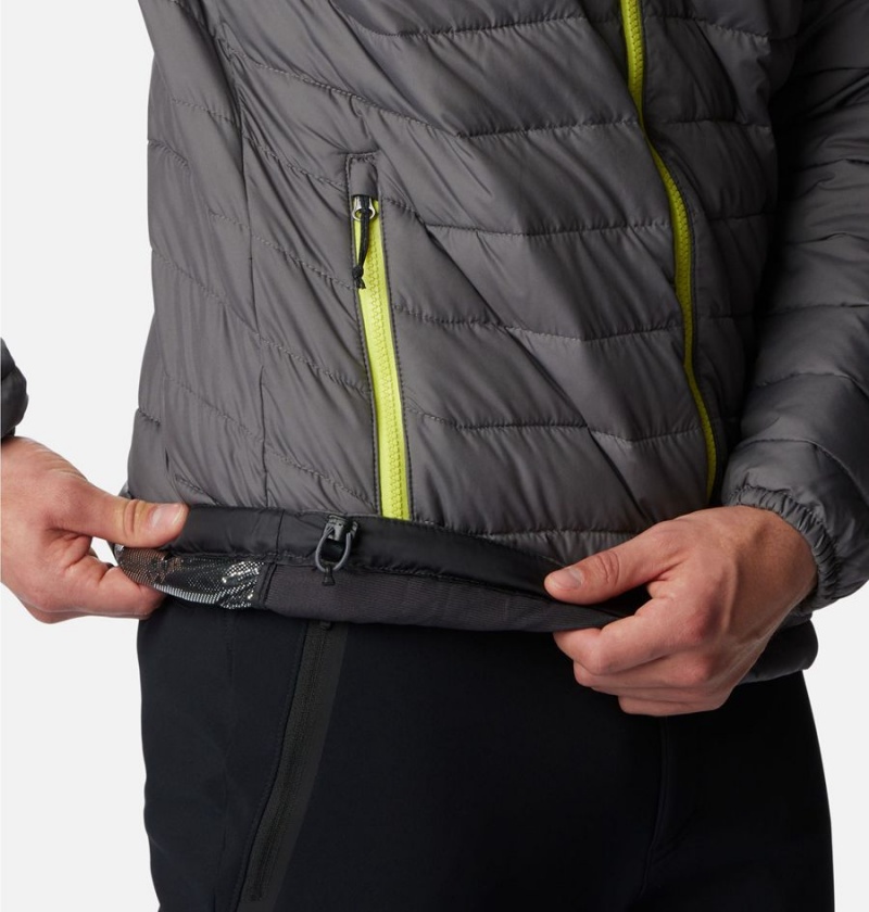 Columbia Powder Lite Insulated Men's Puffer Jacket Grey | DPIHQE-893