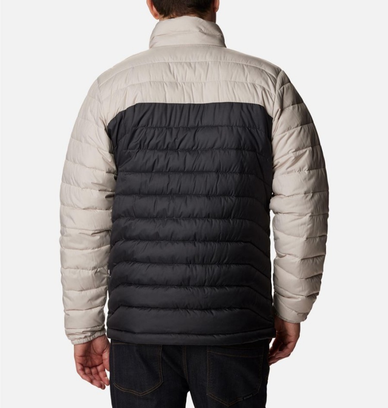 Columbia Powder Lite Insulated Men's Puffer Jacket Black | GYSAZX-456