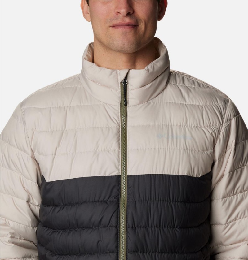 Columbia Powder Lite Insulated Men's Puffer Jacket Black | GYSAZX-456