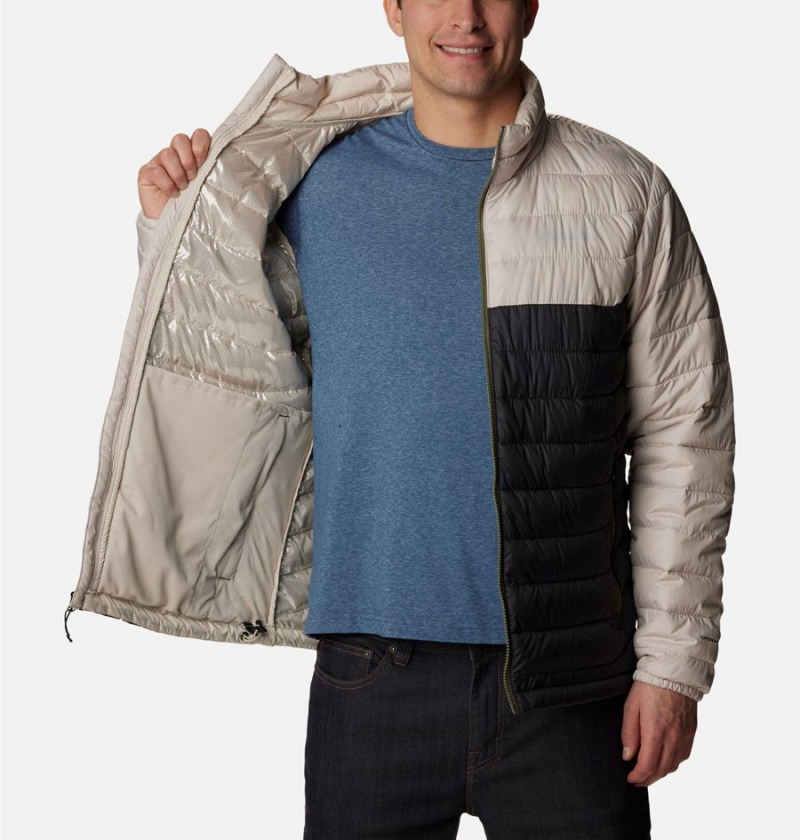 Columbia Powder Lite Insulated Men's Puffer Jacket Black | GYSAZX-456