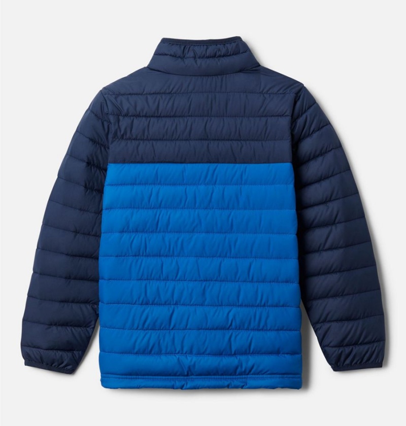 Columbia Powder Lite Kids' Jacket Navy | NXLOCR-285