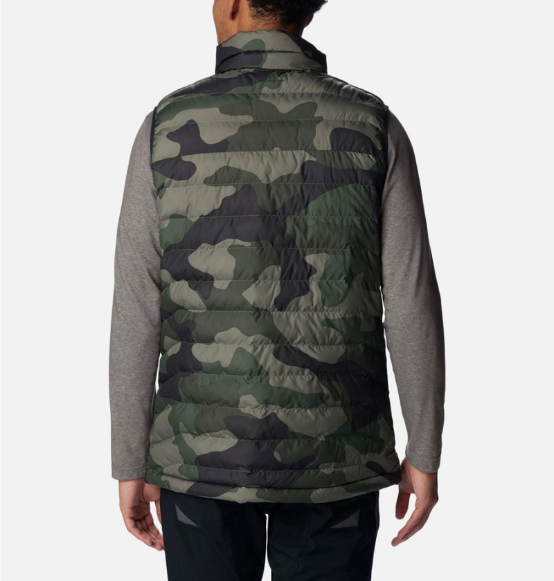 Columbia Powder Lite Men's Vest Green | SUIDYT-146