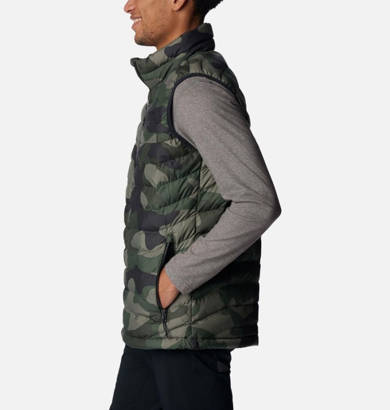 Columbia Powder Lite Men's Vest Green | SUIDYT-146