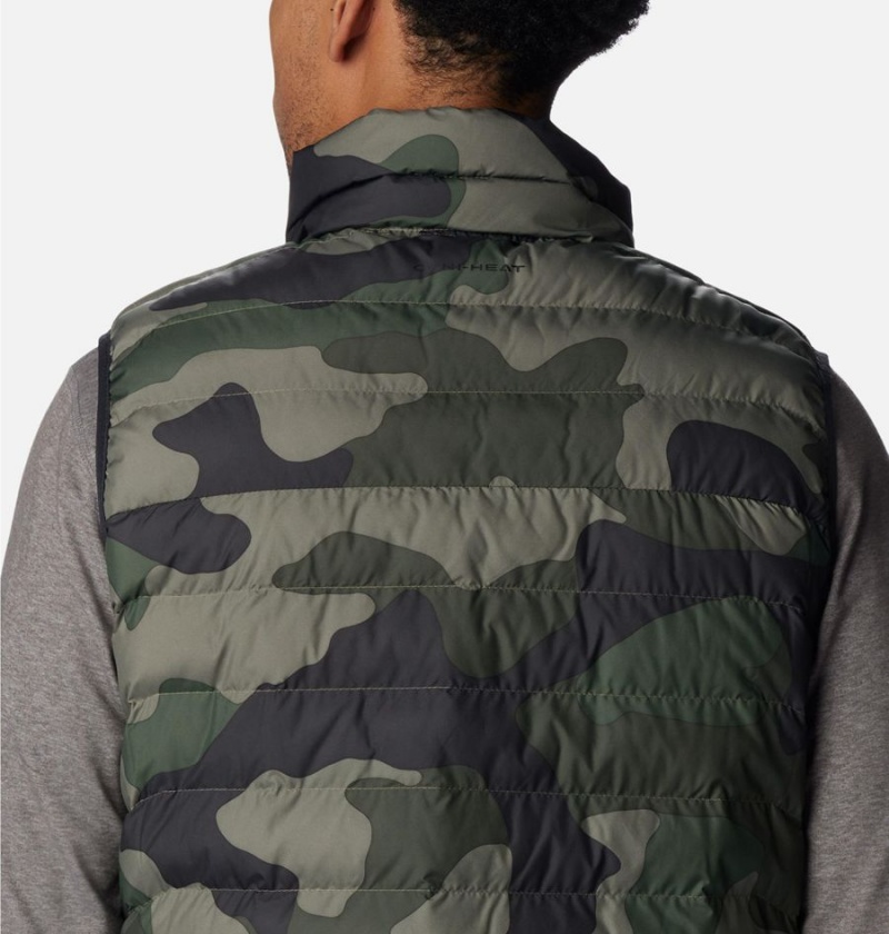 Columbia Powder Lite Men's Vest Green | SUIDYT-146