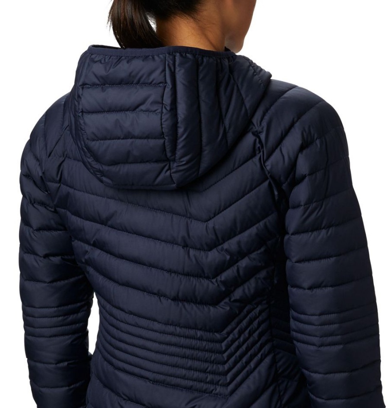 Columbia Powder Lite Mid Women's Puffer Jacket Navy | FQEKPO-341