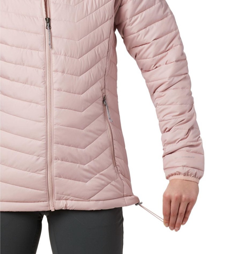 Columbia Powder Lite Women's Puffer Jacket Pink | BCRFNQ-064