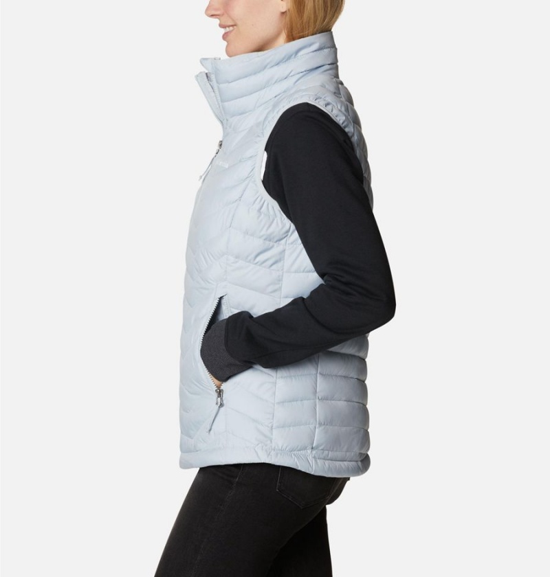 Columbia Powder Lite Women's Vest Grey | LSQAGR-284