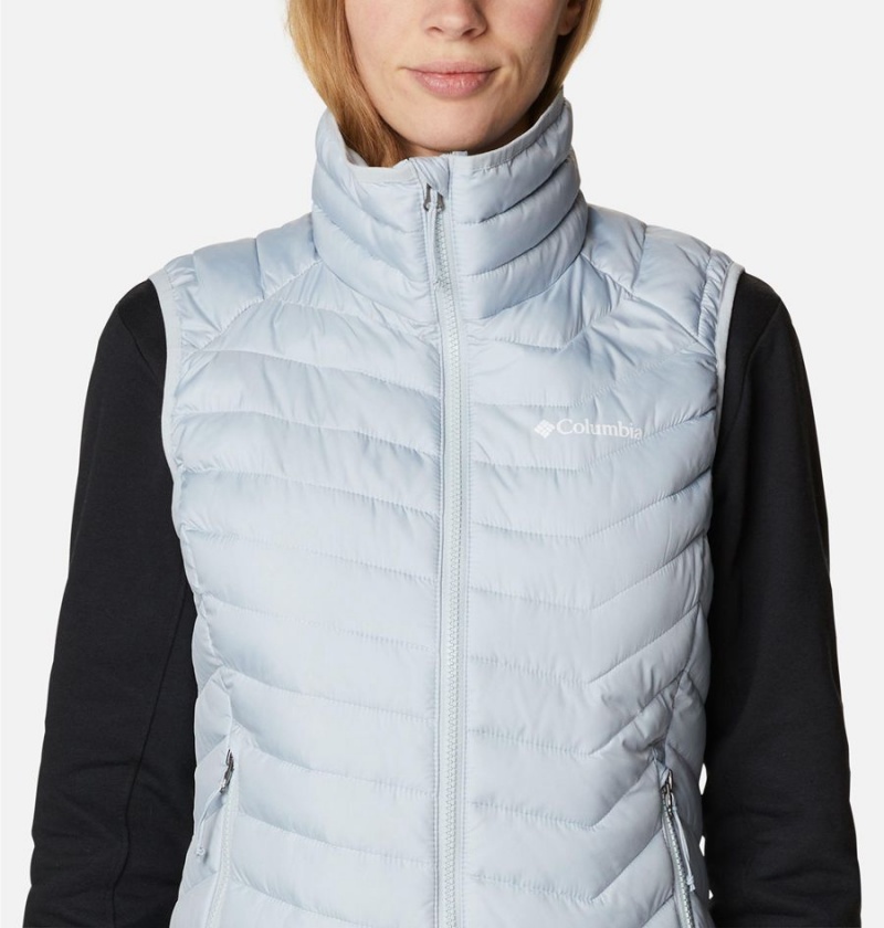 Columbia Powder Lite Women's Vest Grey | LSQAGR-284