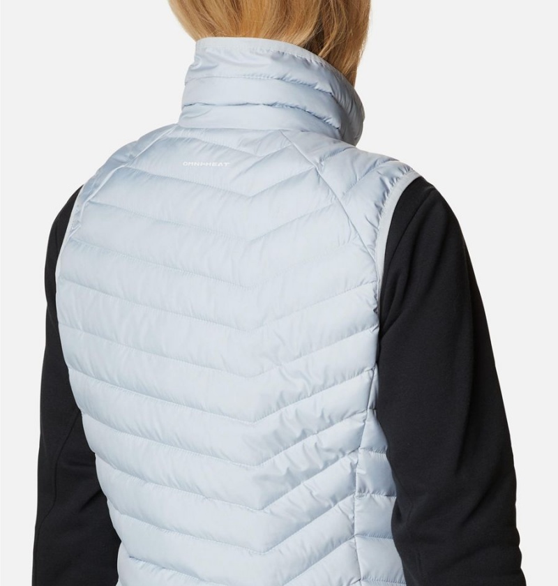 Columbia Powder Lite Women's Vest Grey | LSQAGR-284