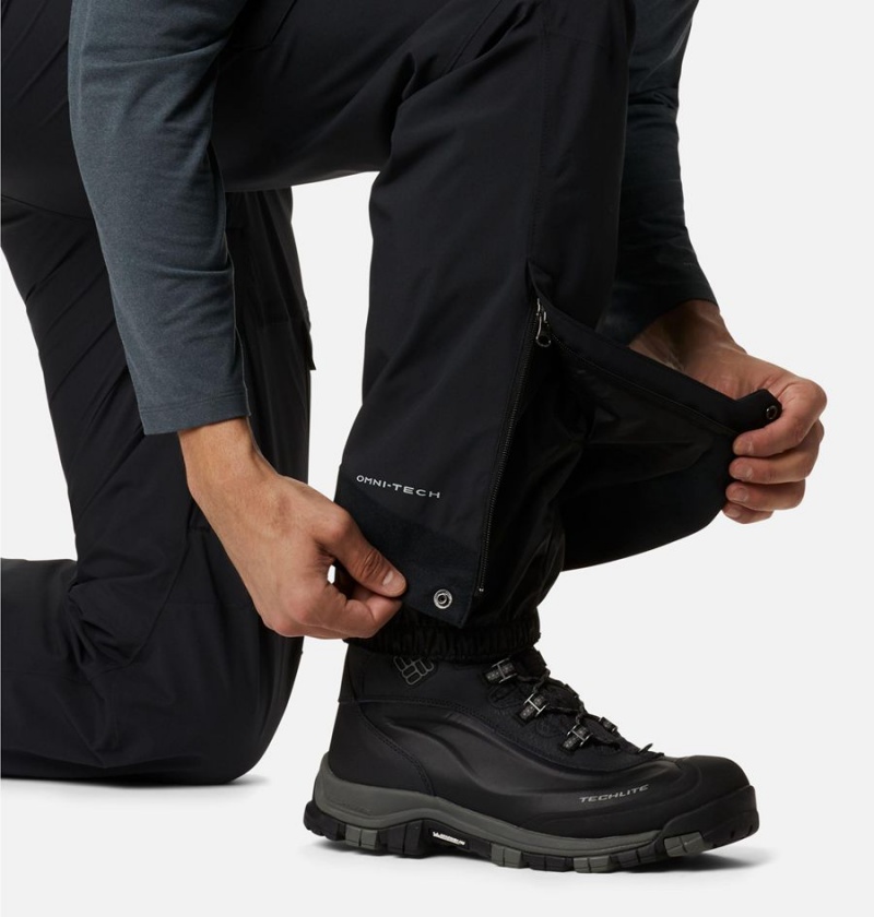 Columbia Powder Stash Ski Men's Pants Black | ILCBZY-450