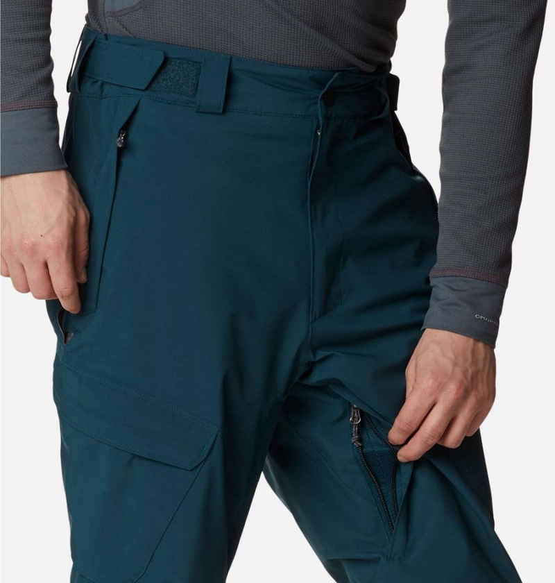 Columbia Powder Stash Ski Men's Pants Blue | BFMOVA-534