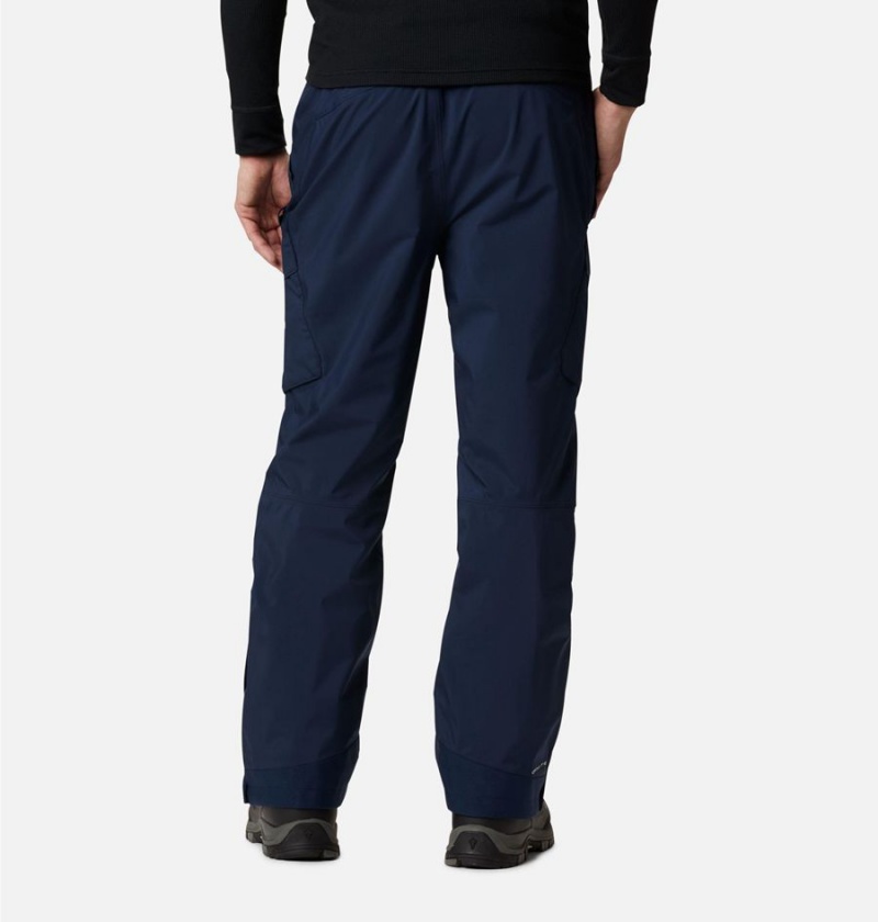 Columbia Powder Stash Ski Men's Pants Navy | XJSIRV-046