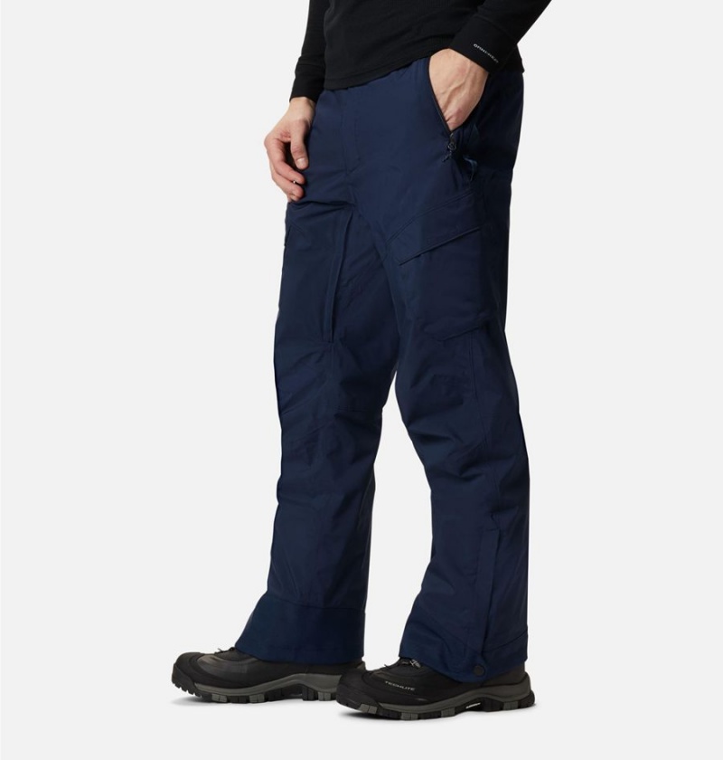 Columbia Powder Stash Ski Men's Pants Navy | XJSIRV-046