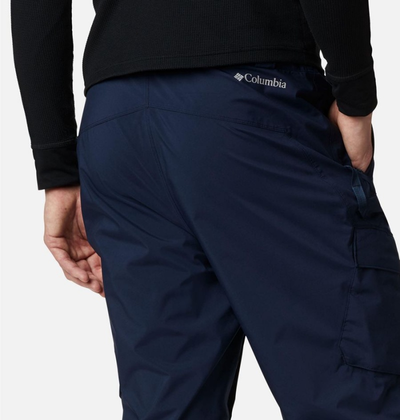 Columbia Powder Stash Ski Men's Pants Navy | XJSIRV-046