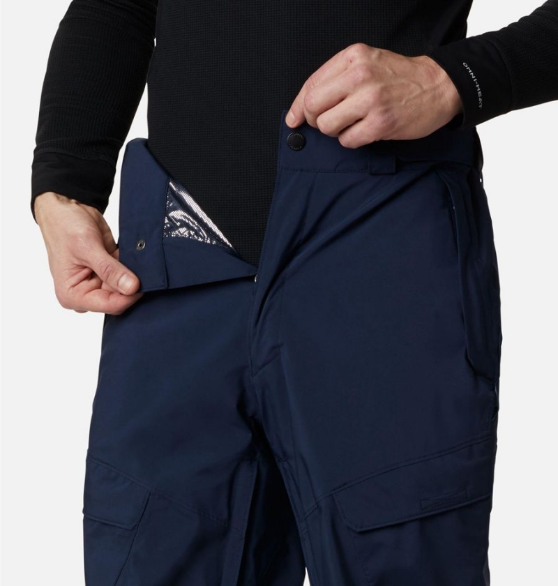 Columbia Powder Stash Ski Men's Pants Navy | XJSIRV-046