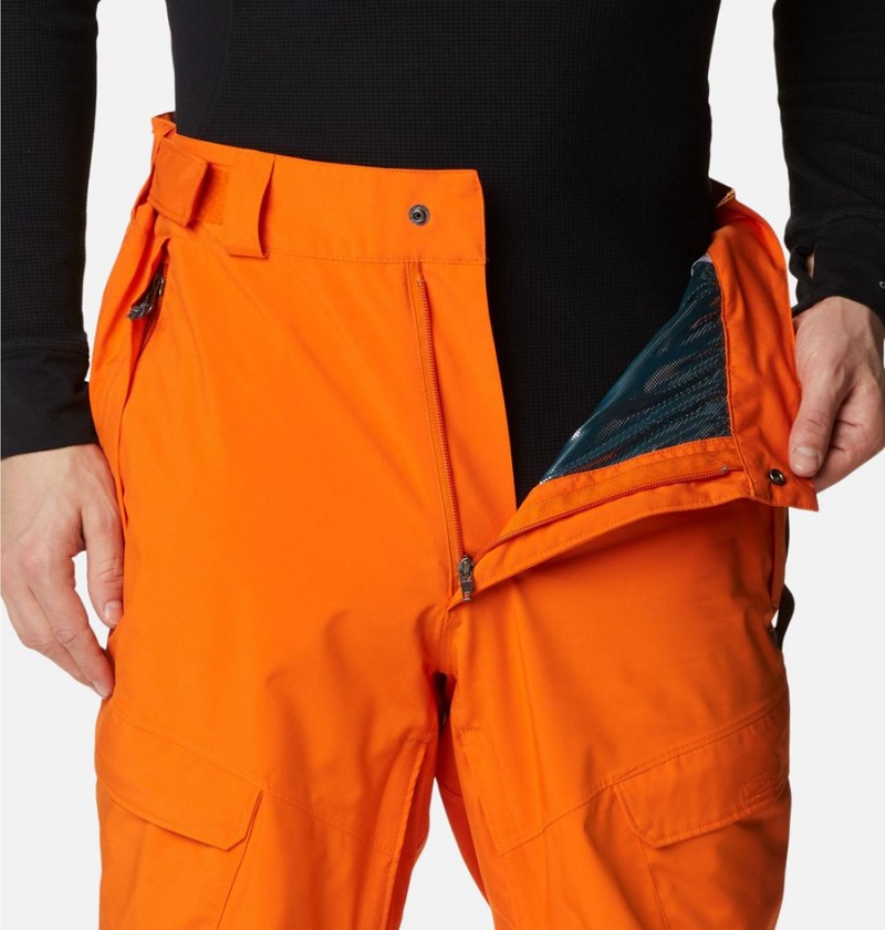 Columbia Powder Stash Ski Men's Pants Orange | RWYOQT-730