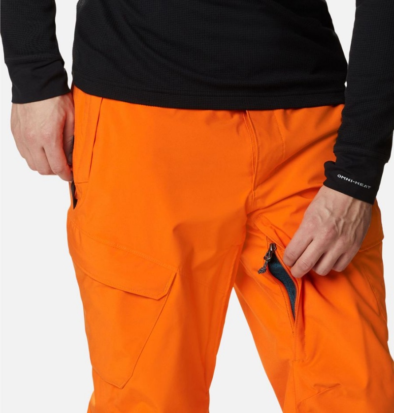 Columbia Powder Stash Ski Men's Pants Orange | RWYOQT-730