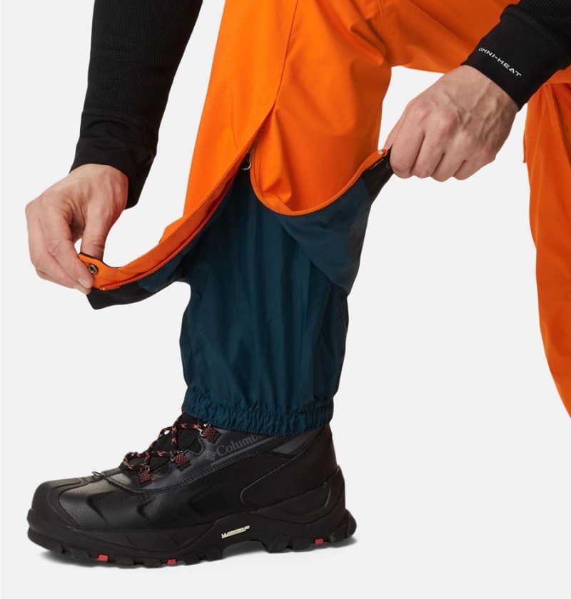 Columbia Powder Stash Ski Men's Pants Orange | RWYOQT-730
