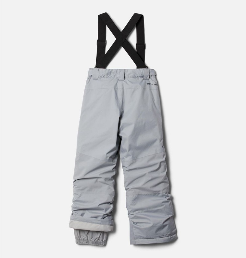 Columbia Powder Turner Suspender Ski Kids' Pants Grey | ONPZMW-430