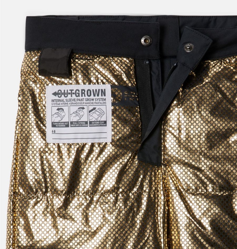 Columbia Powder Turner Suspender Ski Kids' Pants Black | KNCGRZ-972