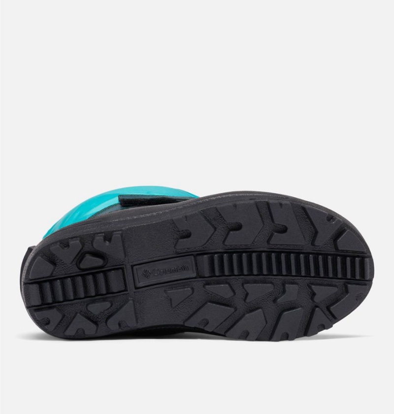 Columbia Powderbug Forty Snow Kids' Boots Turquoise | KTALRN-504