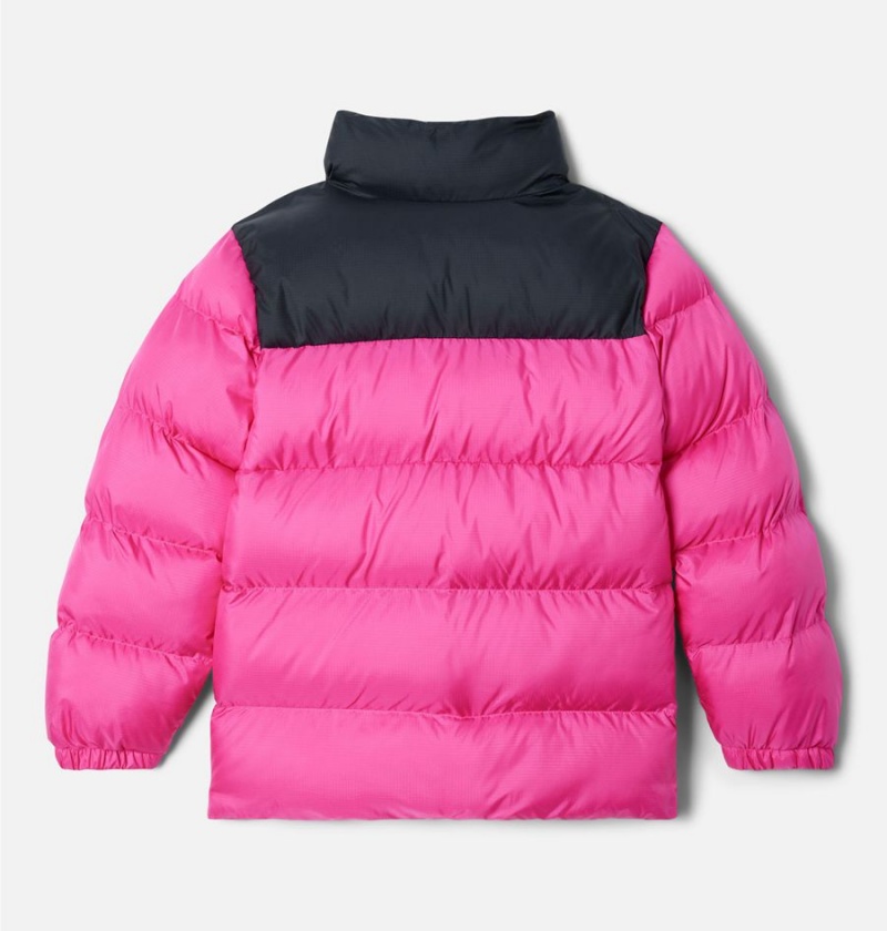 Columbia Puffect Kids' Jacket Pink | OLMWCV-956