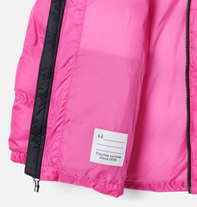 Columbia Puffect Kids' Jacket Pink | OLMWCV-956