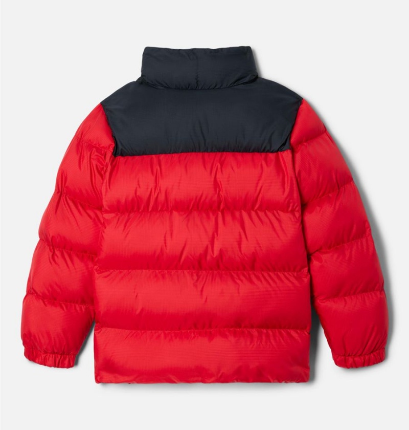 Columbia Puffect Kids' Jacket Red | TVFIRX-869