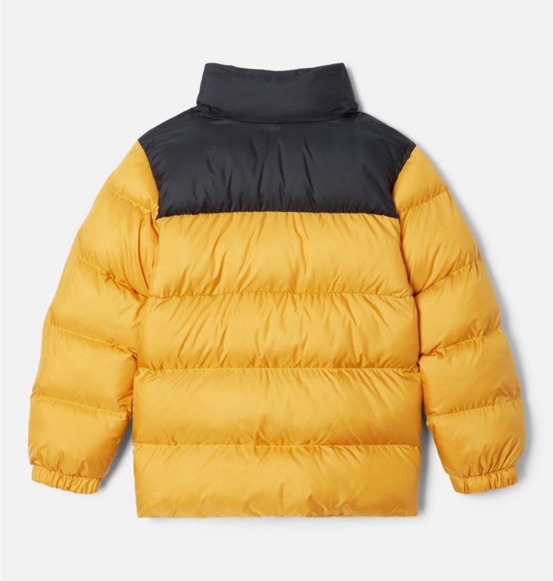 Columbia Puffect Kids' Jacket Yellow | JWNKAR-943