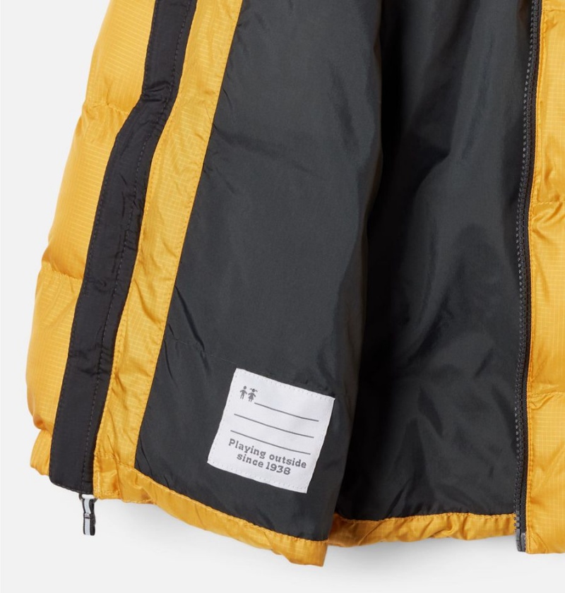 Columbia Puffect Kids' Jacket Yellow | JWNKAR-943