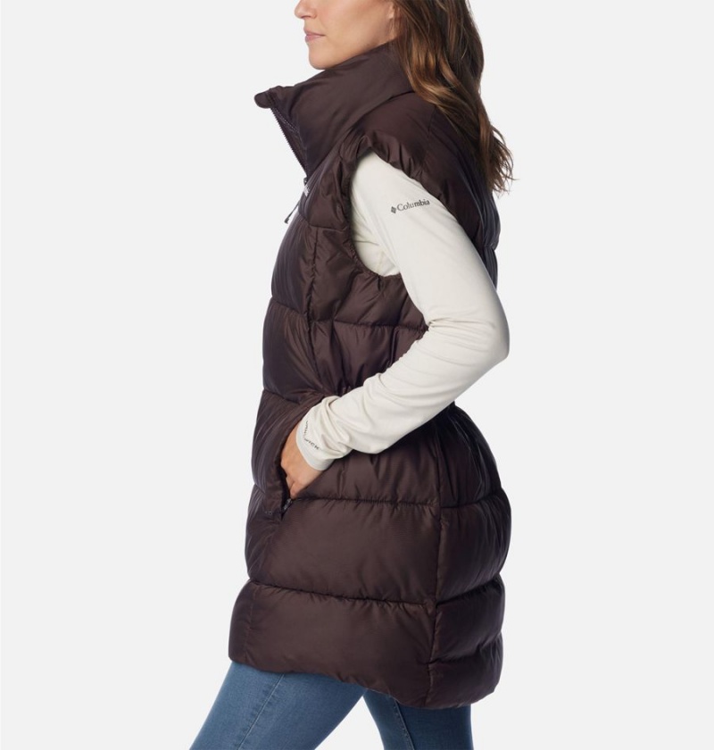 Columbia Puffect Mid Women's Vest Black | ORWNQF-901