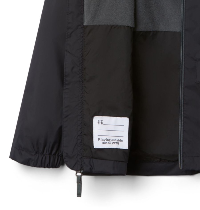 Columbia Rain-Zilla Kids' Jacket Black | TBHEDA-263