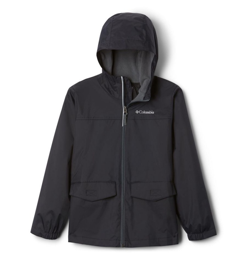 Columbia Rain-Zilla Kids\' Jacket Black | TBHEDA-263