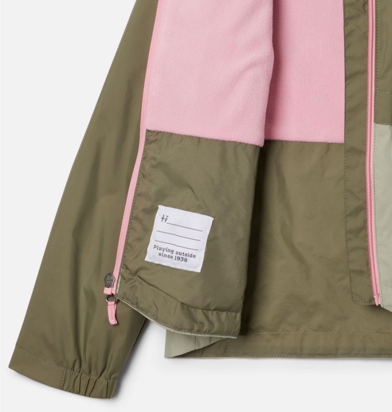 Columbia Rain-Zilla Kids' Jacket Green | IANSER-398