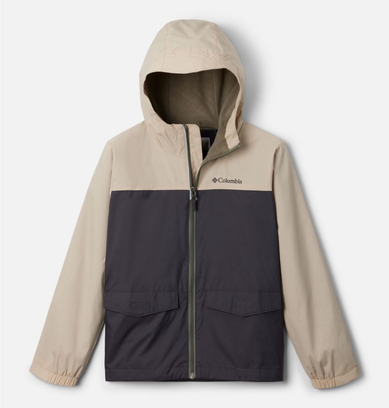 Columbia Rain-Zilla Kids\' Jacket Khaki | HWQRYK-751