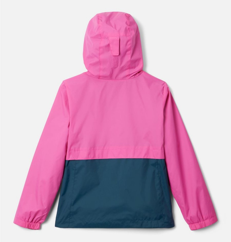 Columbia Rain-Zilla Kids' Jacket Pink | DVGZKC-265