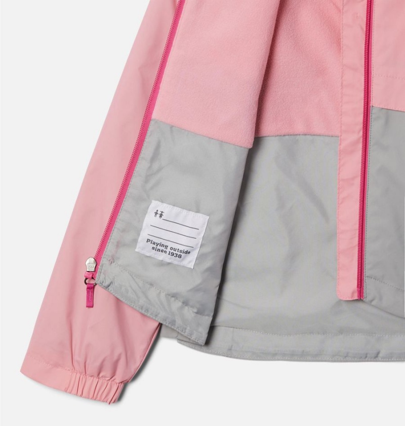 Columbia Rain-Zilla Kids' Jacket Pink | NAJZHS-850