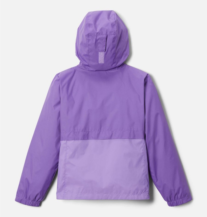 Columbia Rain-Zilla Kids' Jacket Purple | UFMAZK-301