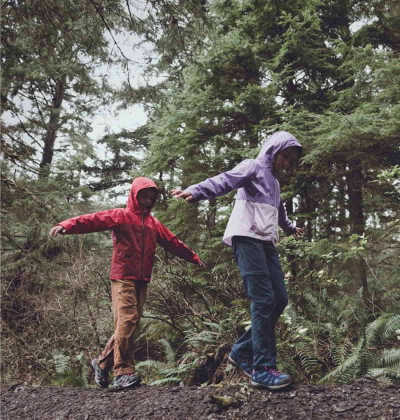 Columbia Rain-Zilla Kids' Jacket Red | FTVUSY-264