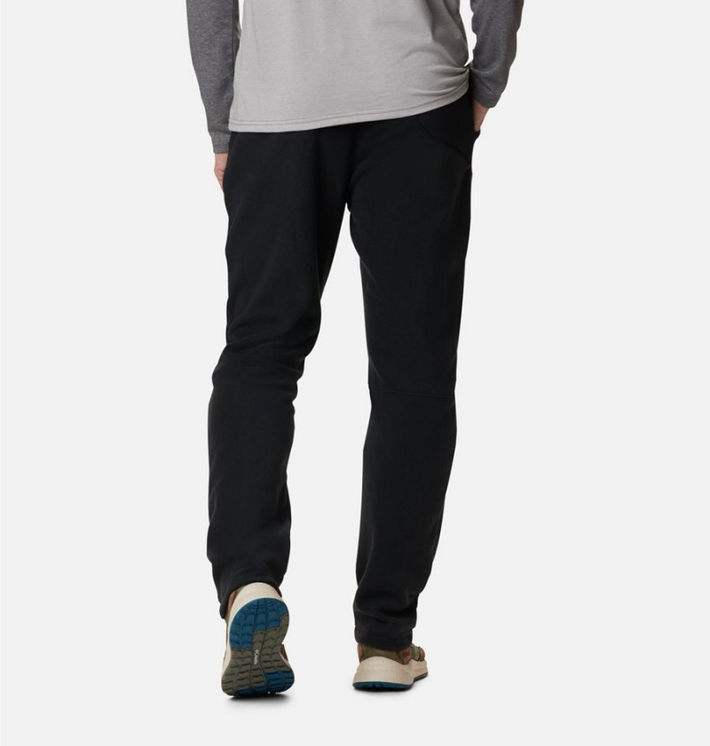 Columbia Rapid Expedition Fleece Men's Pants Black | HWDJCG-963