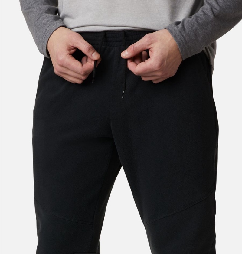 Columbia Rapid Expedition Fleece Men's Pants Black | HWDJCG-963
