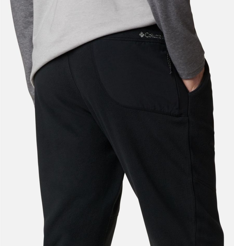 Columbia Rapid Expedition Fleece Men's Pants Black | HWDJCG-963