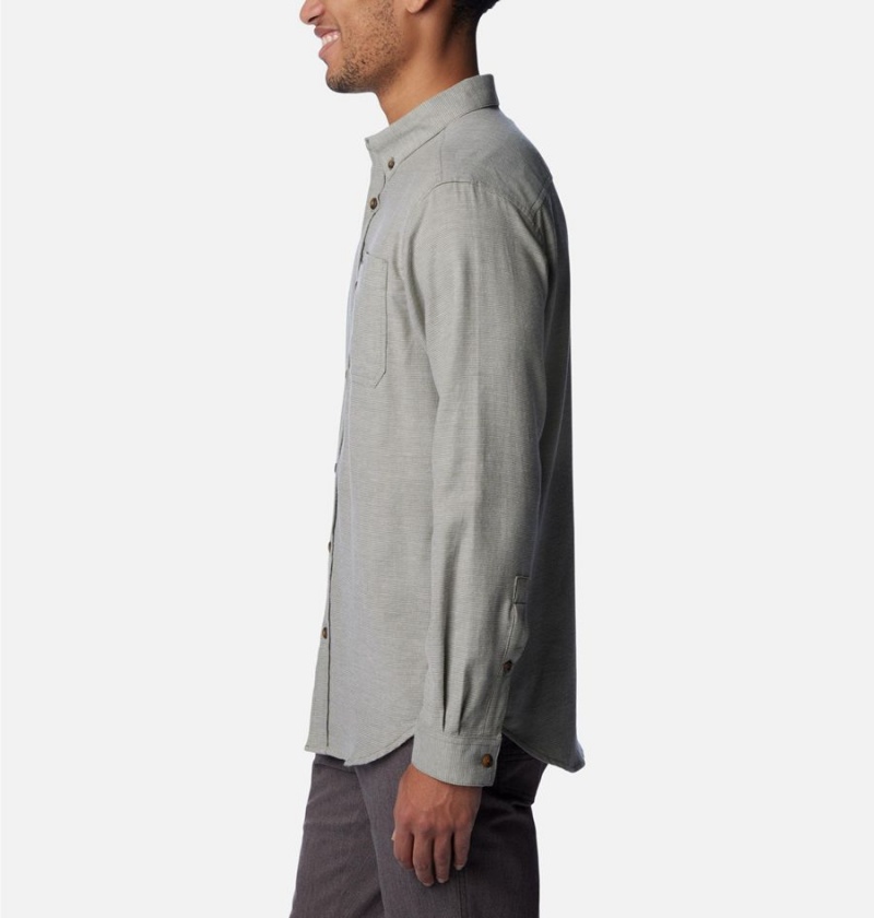 Columbia Rapid Rivers II Long Sleeve Men's Shirt Grey | WCPZJR-908