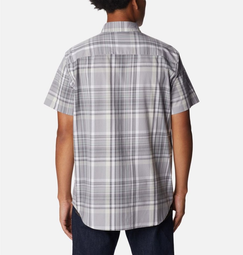 Columbia Rapid Rivers II Short Sleeve Men's Shirt Grey | KGAXCW-623