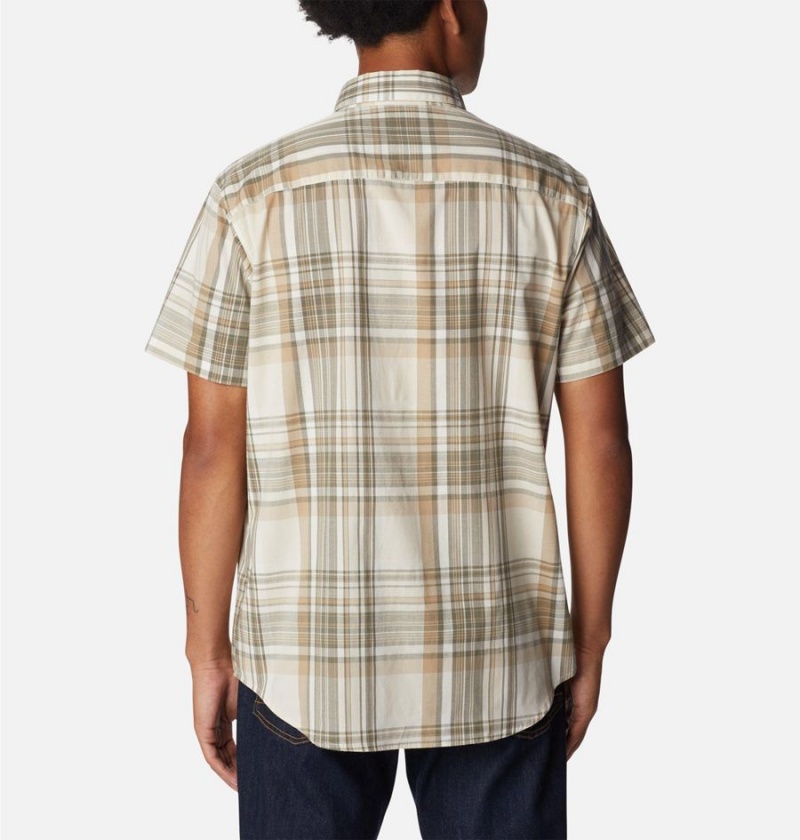 Columbia Rapid Rivers II Short Sleeve Men's Shirt Khaki | UFMOIN-967