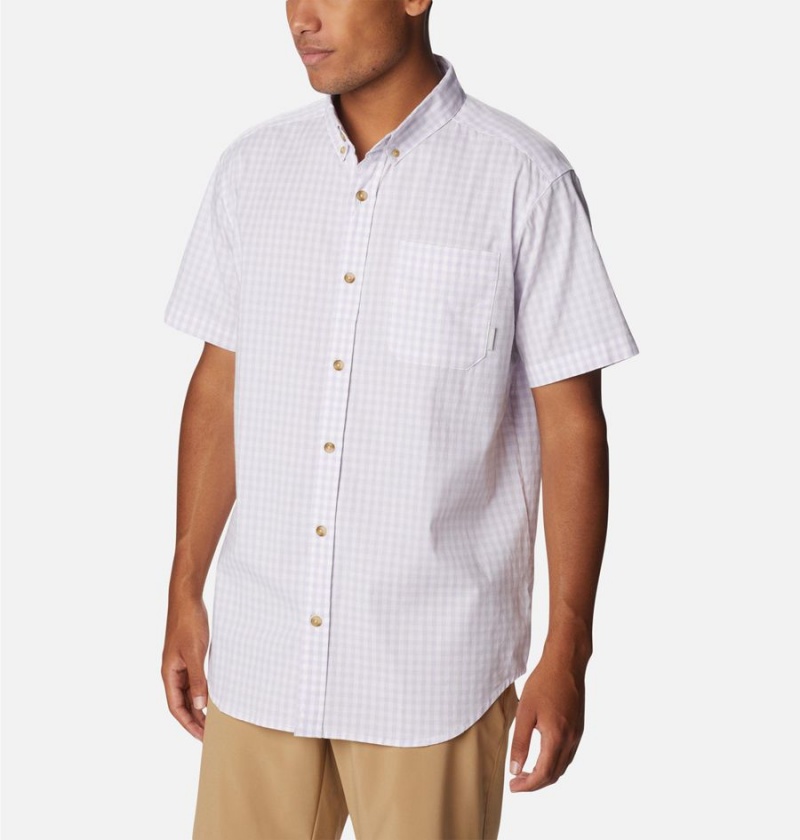 Columbia Rapid Rivers II Short Sleeve Men's Shirt White | CIKMWY-502